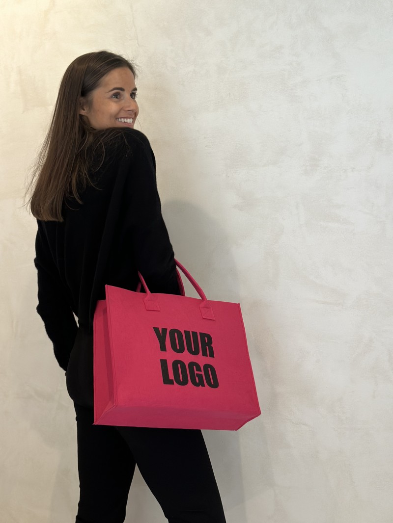 SAC GRENOBLE - ROSE - M (35,5x11x28,5cm)