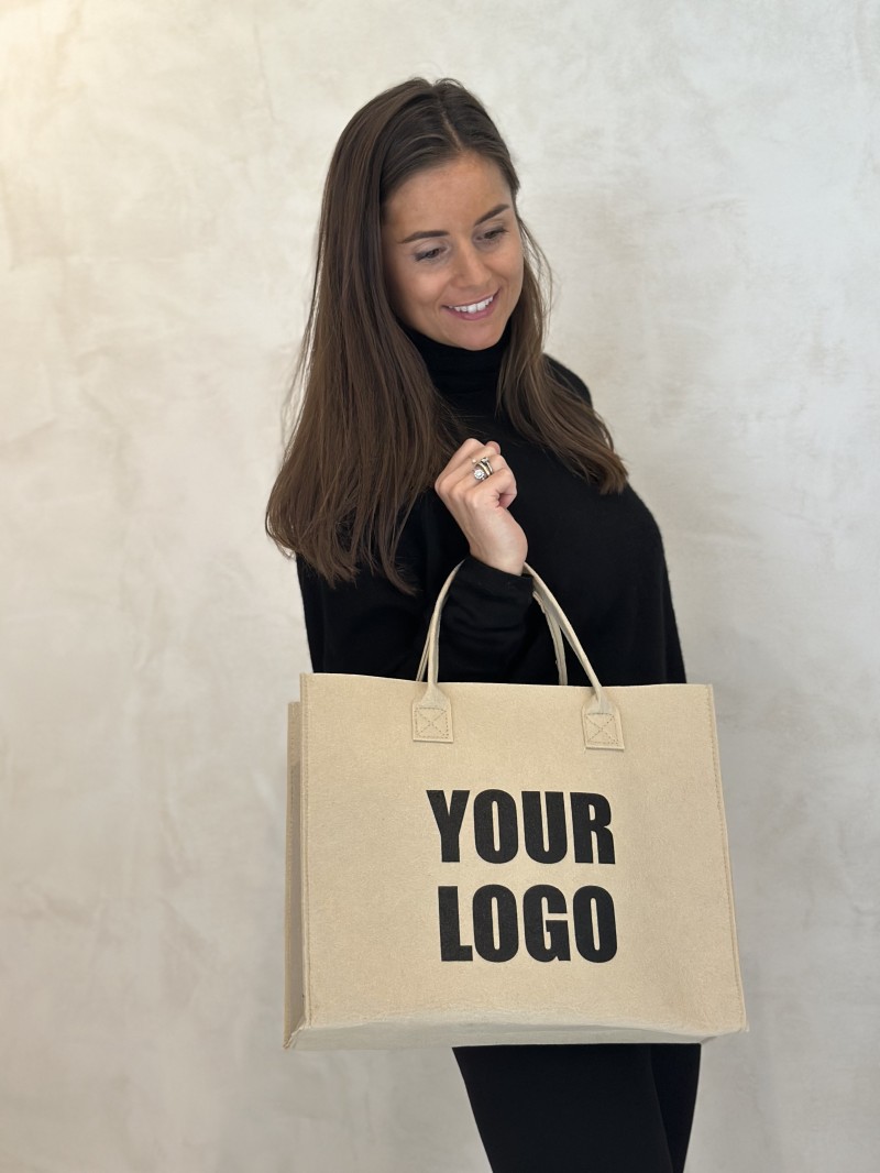 GRENOBLE BAG - BEIGE - M (35,5x11x28,5cm)