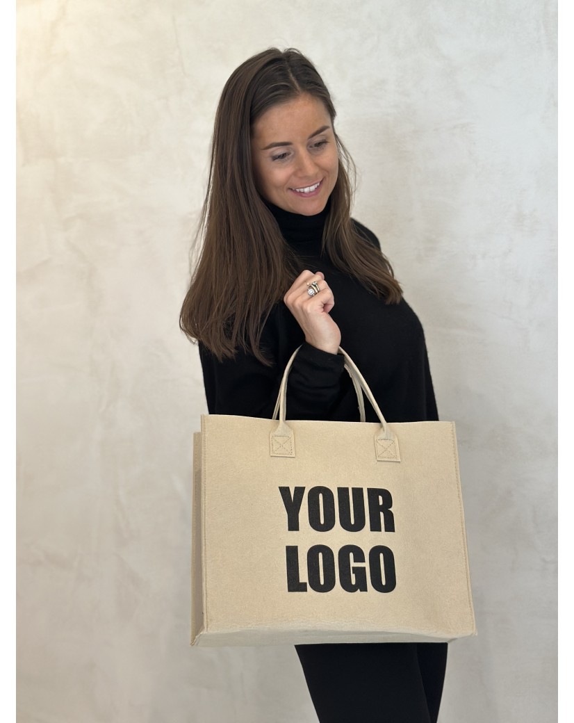 GRENOBLE BAG - BEIGE - M (35,5x11x28,5cm)