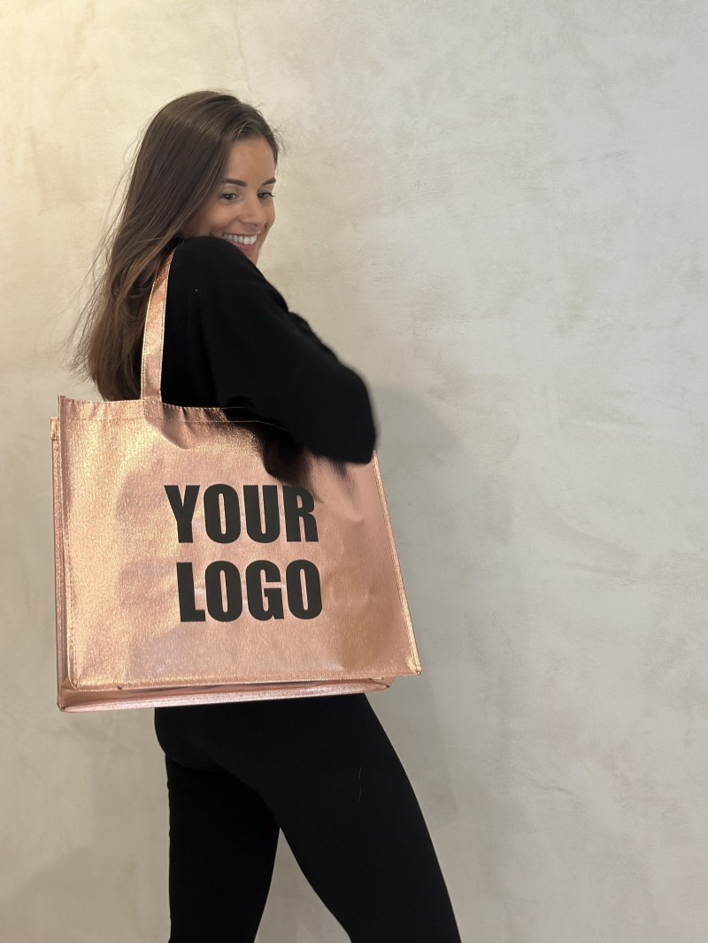 MIAMI BAG - BRONZE - (42x12x35 cm)