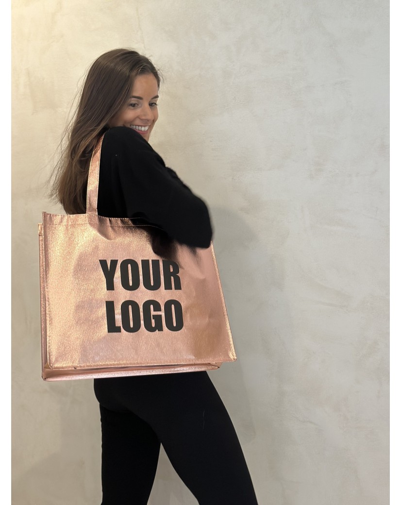 MIAMI BAG - BRONZE - (42x12x35 cm)