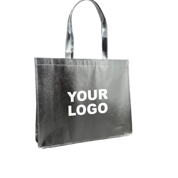 MIAMI BAG - SILVER - (42x12x35 cm)