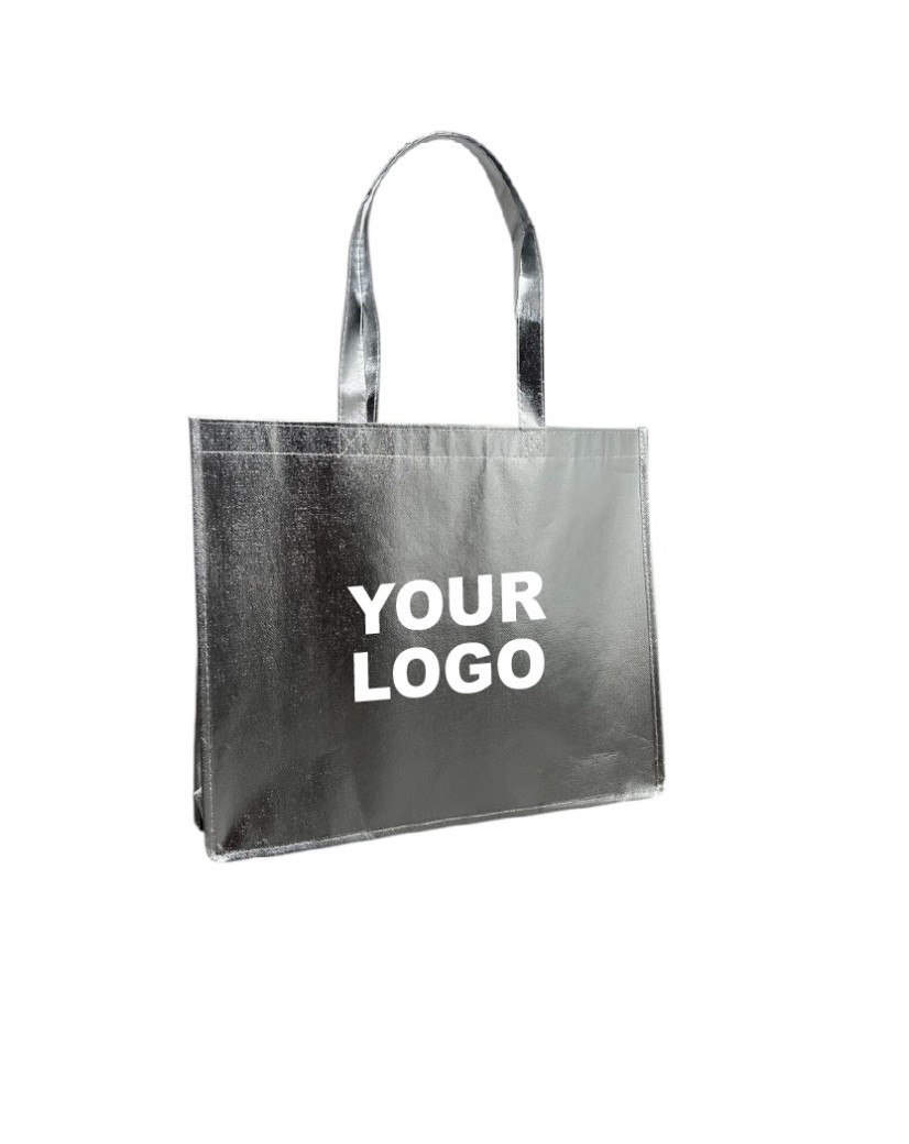 MIAMI BAG - SILVER - (42x12x35 cm)