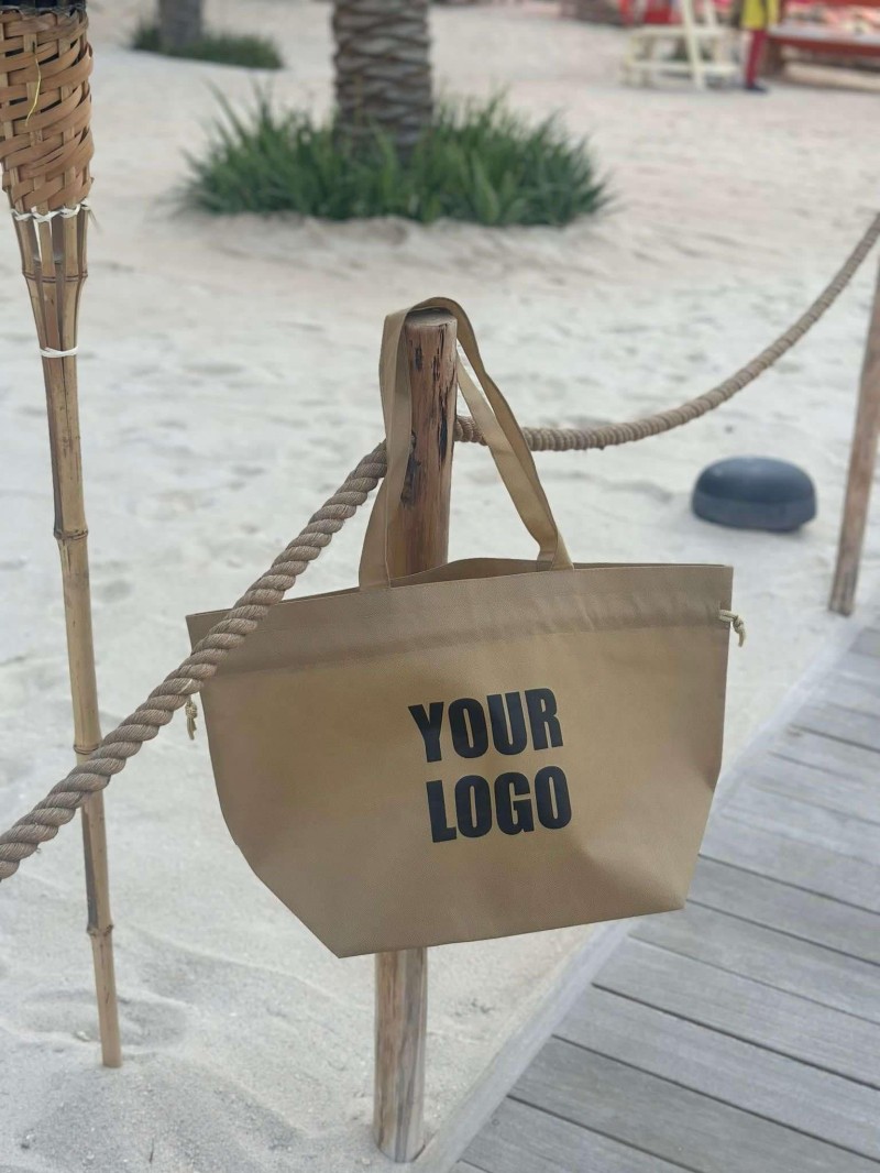 NICE BEIGE L BAG (58x24x35cm)