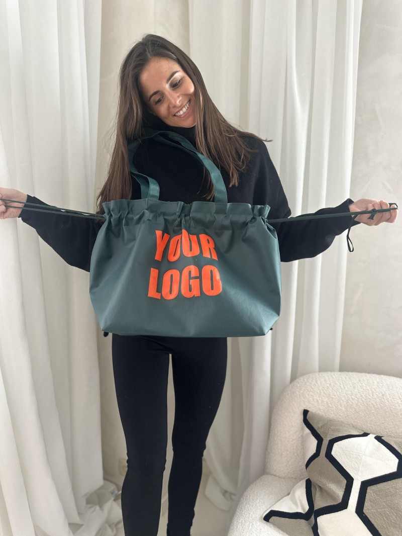 NICE FIR GREEN L BAG (58x24x35cm)