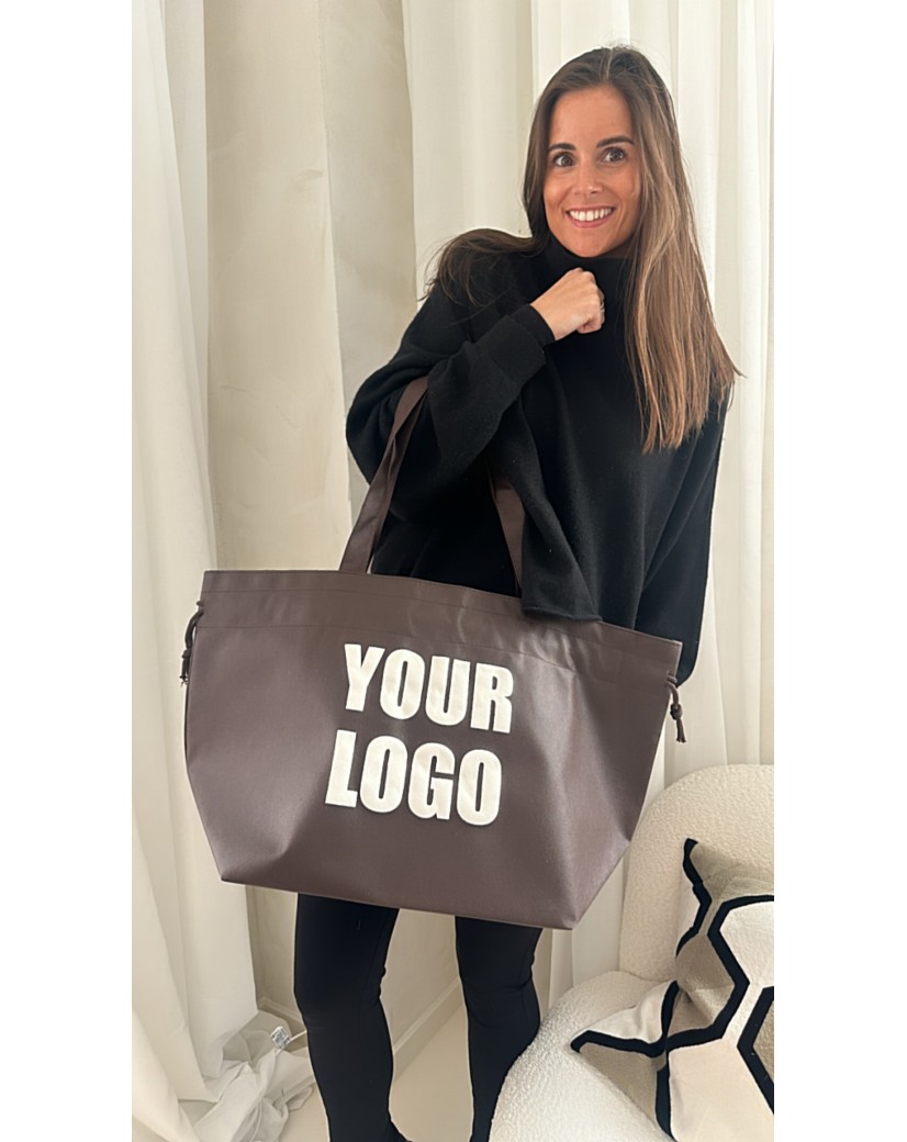 NICE BRAUN L TASCHEN (58x24x35cm)
