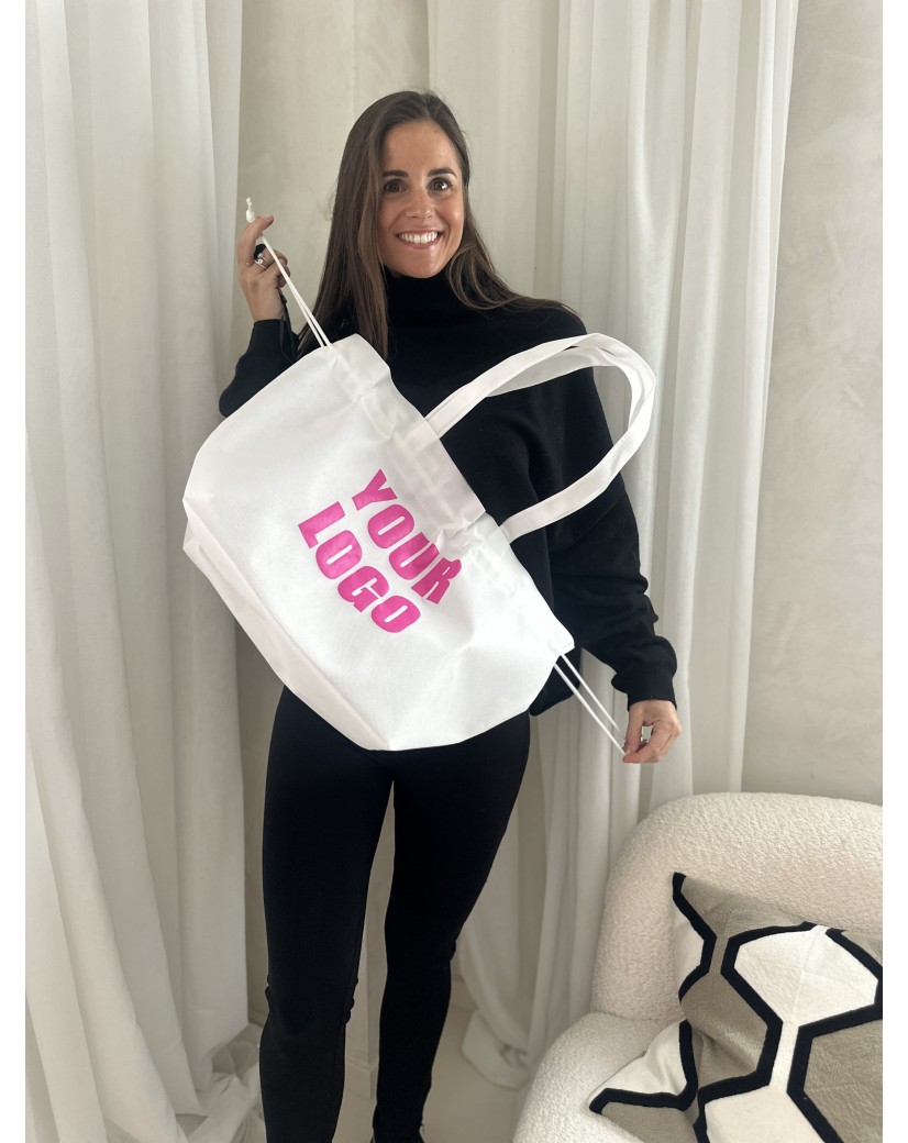 SAC NICE WHITE L (58x24x35cm)