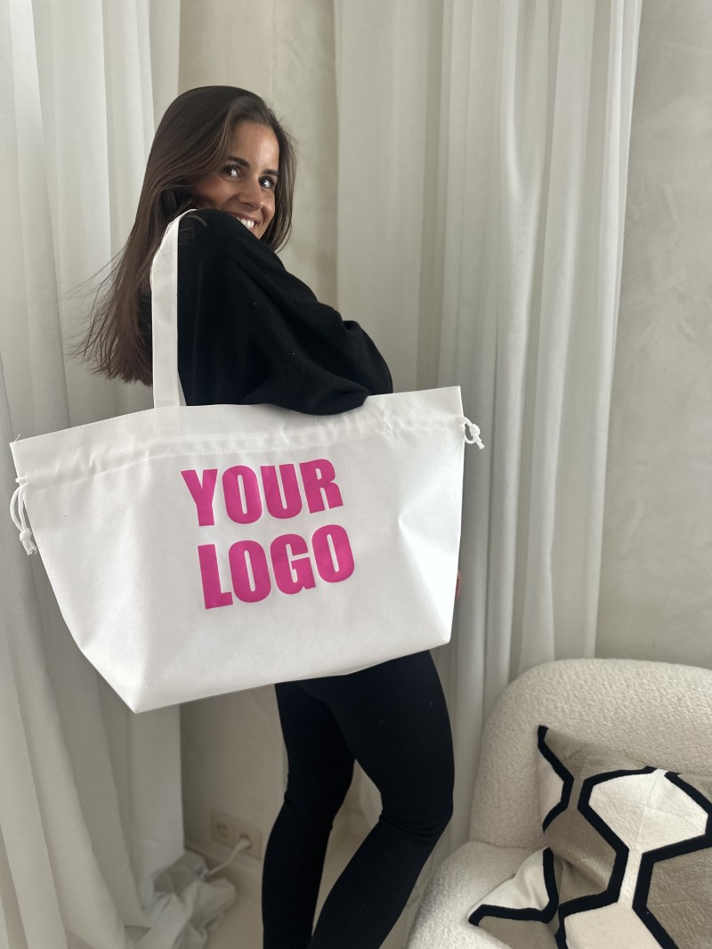SAC NICE WHITE L (58x24x35cm)
