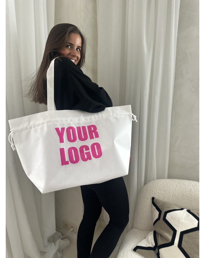 SAC NICE WHITE L (58x24x35cm)