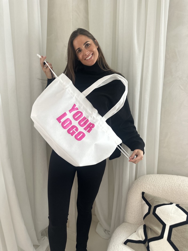 SAC NICE WHITE L (58x24x35cm)
