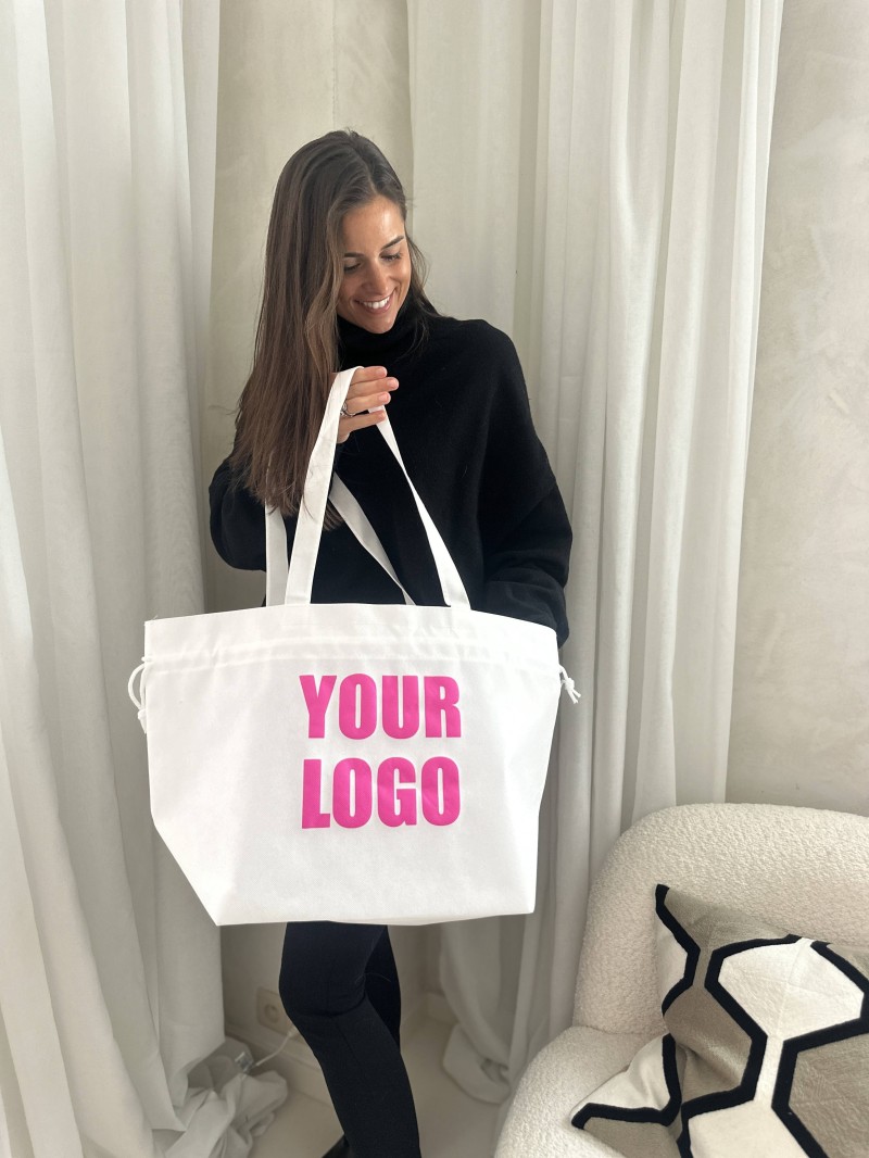 SAC NICE WHITE L (58x24x35cm)