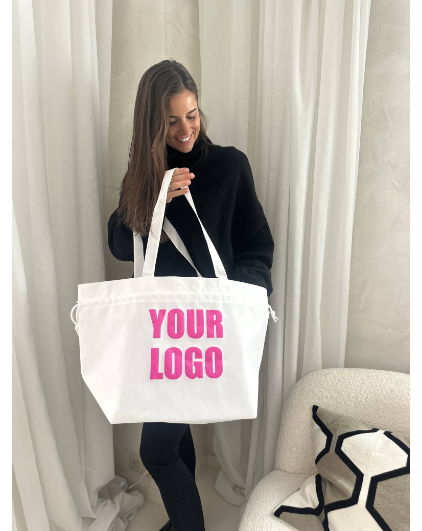 SAC NICE WHITE L (58x24x35cm)