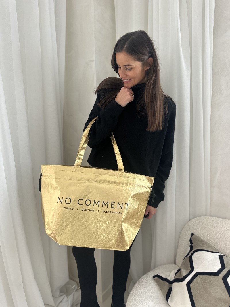 Bolsa NICE ORO L (58x24x35cm)