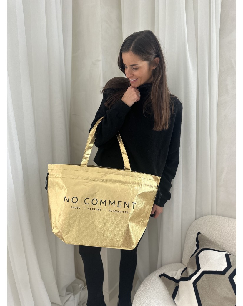 Bolsa NICE ORO L (58x24x35cm)