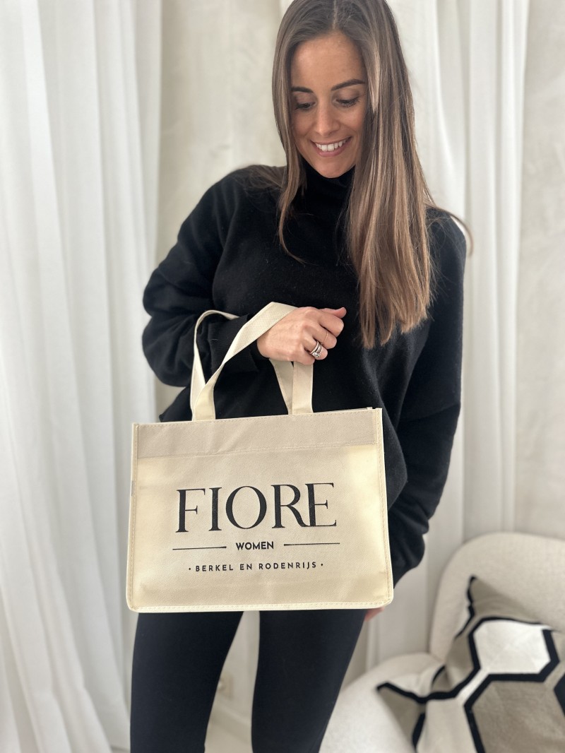 BOLSO LYON BEIGE - M (35x12x28cm)
