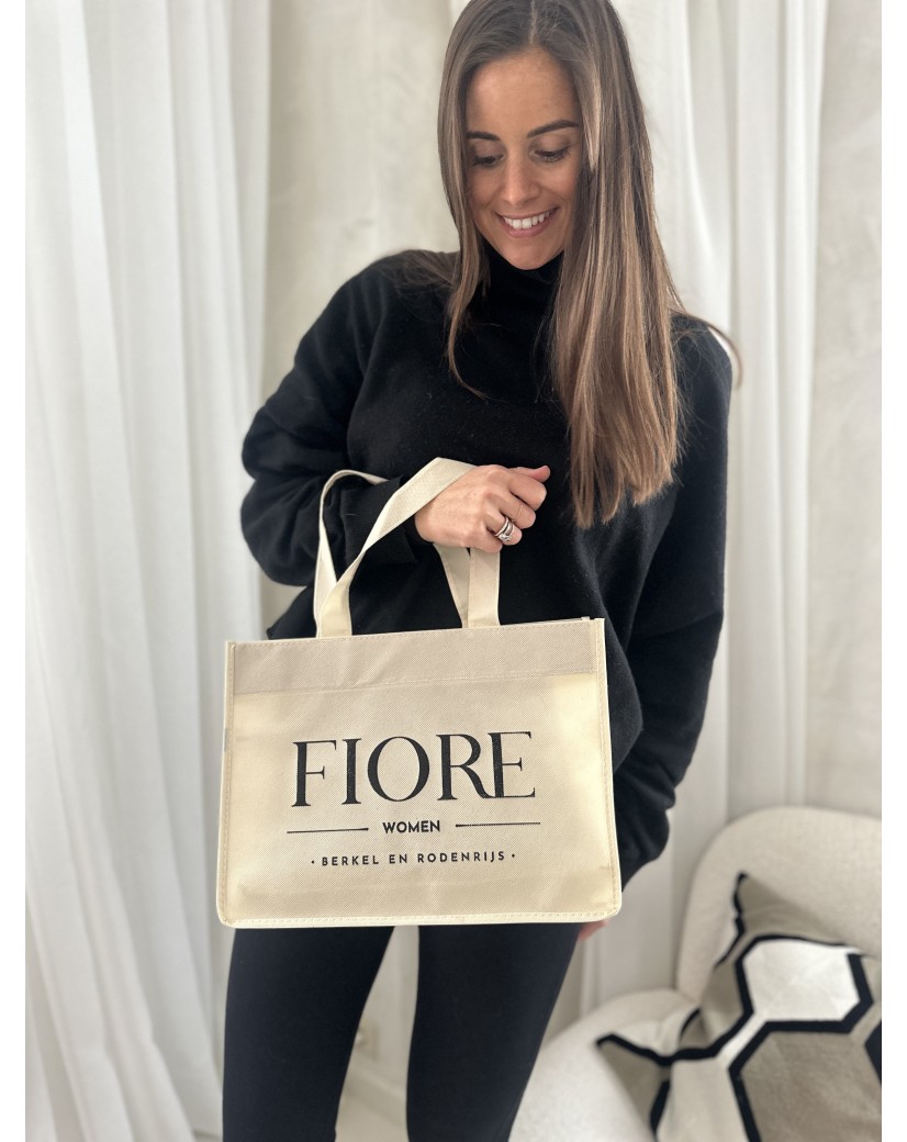 LYON BEIGE BAG - M (35x12x28cm)