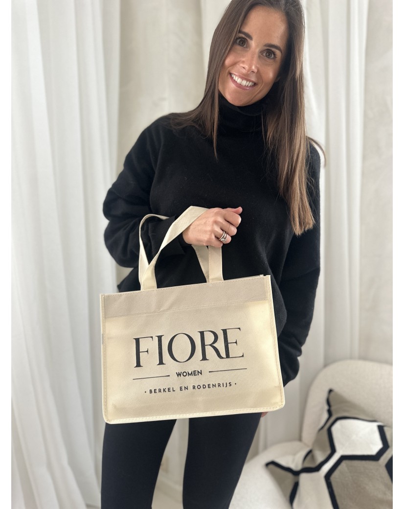 LYON BEIGE BAG - M (35x12x28cm)
