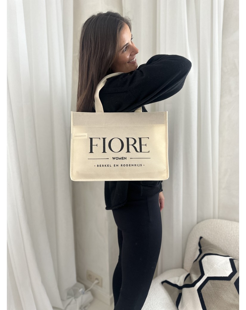 LYON BEIGE BAG - M (35x12x28cm)