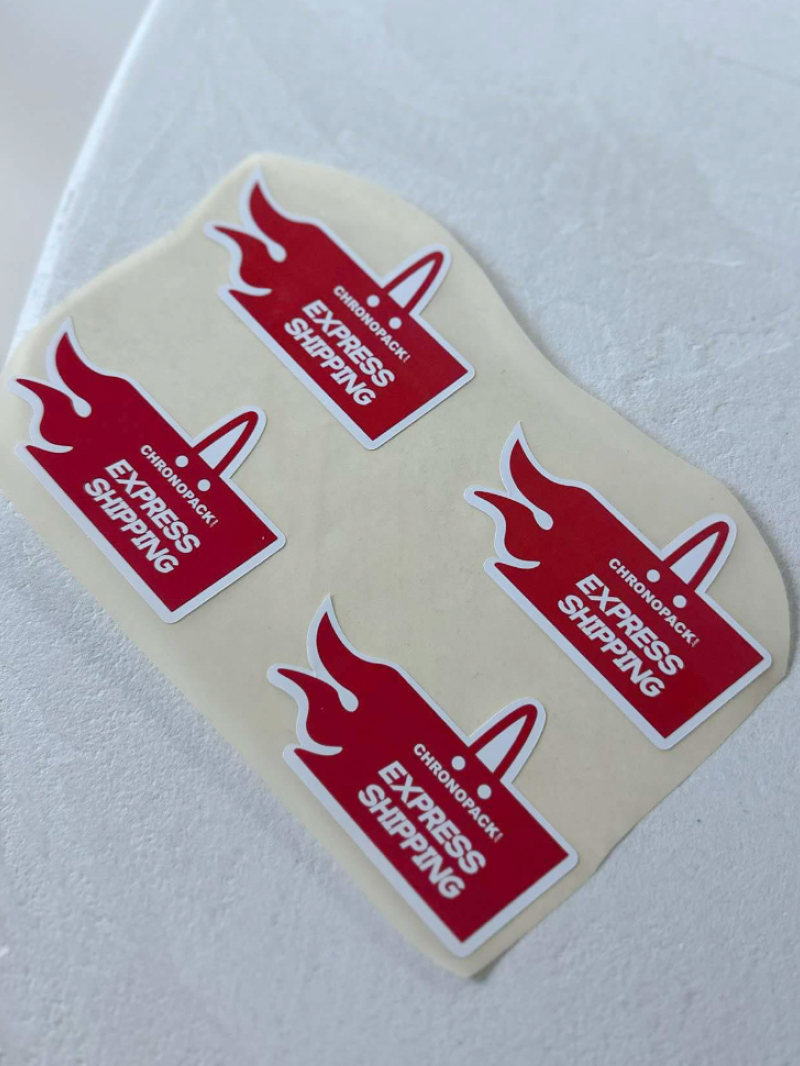 Custom Label - White (Full Print) 10x10 cm