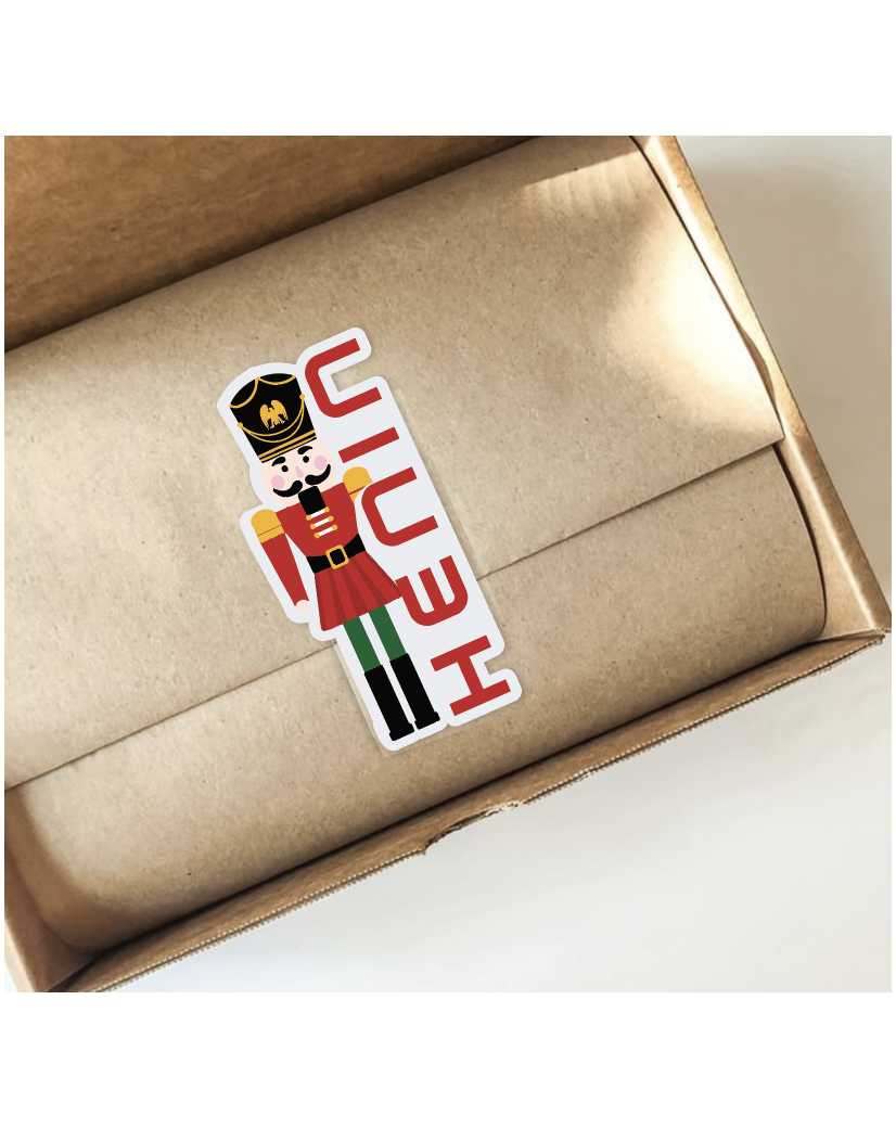 Custom Label - White (Full Print) 10x10 cm