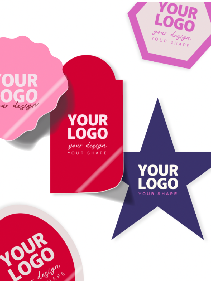 Custom Label - White (Full Print) 10x10 cm