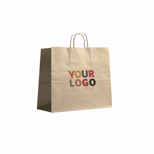 Kraft Bag M Square – A Generous Format To Carry Your Brand