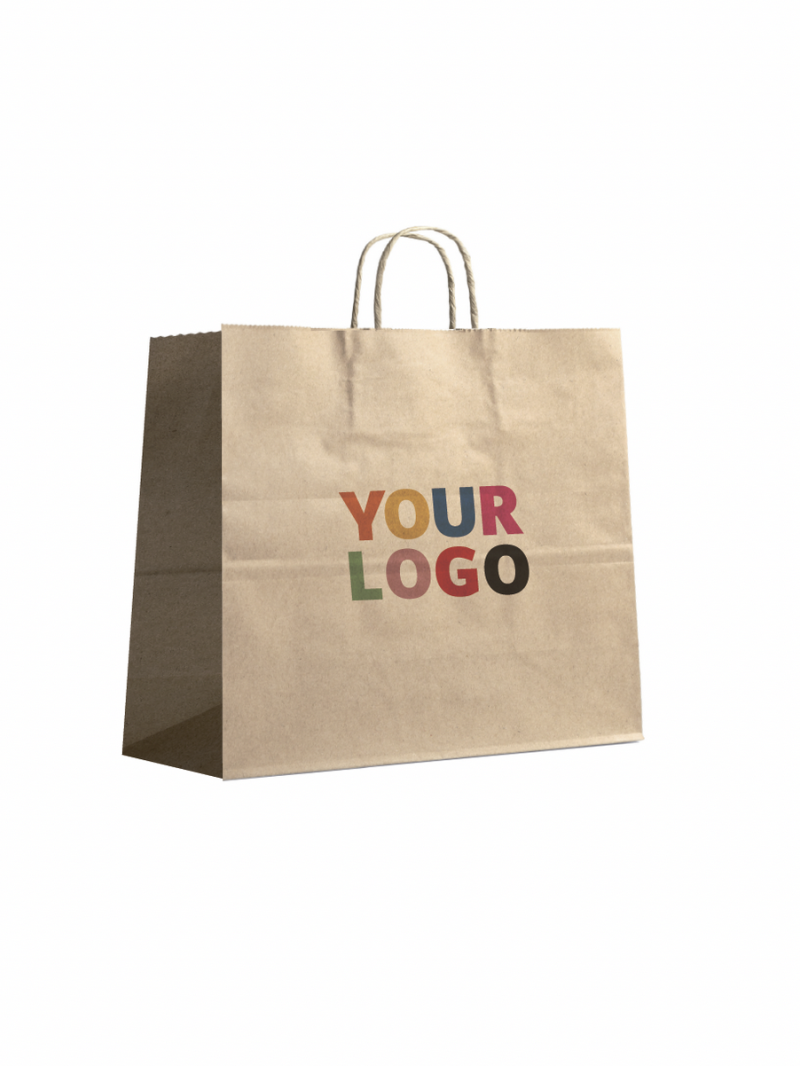 Kraft Bag M Square – A Generous Format To Carry Your Brand
