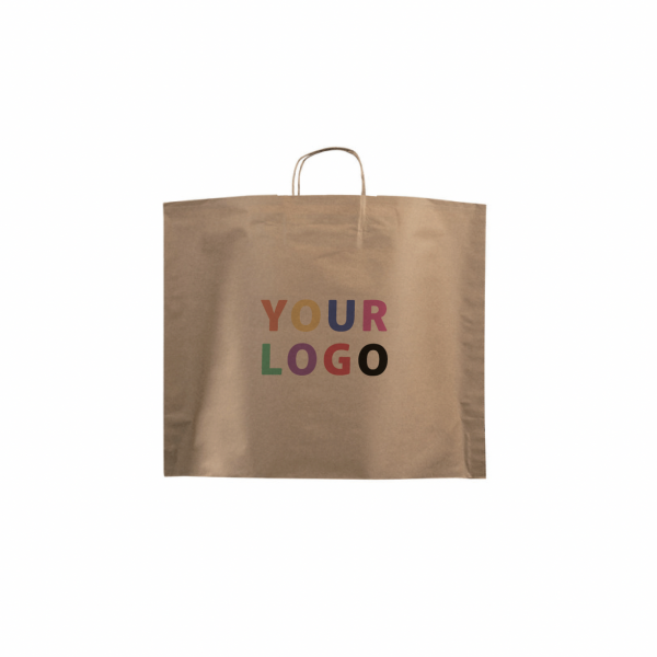 Boat paper bags - Kraft M