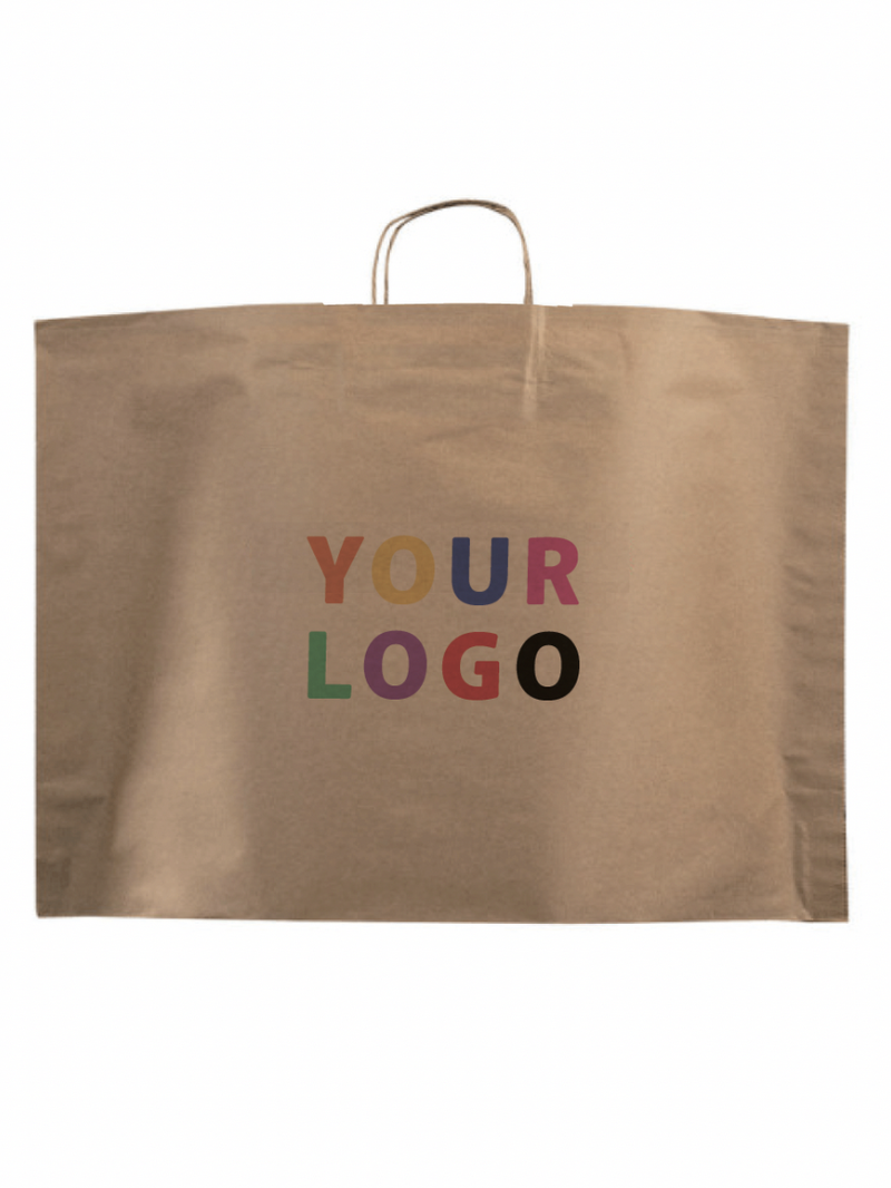 BOOT PAPIEREN TAS - KRAFT L (60X16X45CM)