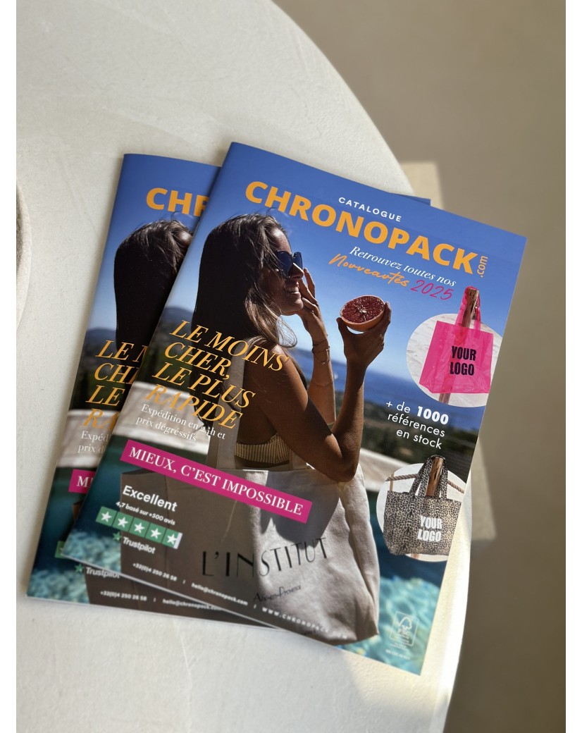 Commandez gratuitement notre catalogue promotionnel.
