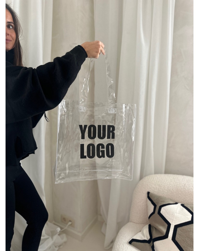 RIO BAG - TRANSPARENT - (40x14x40 cm)