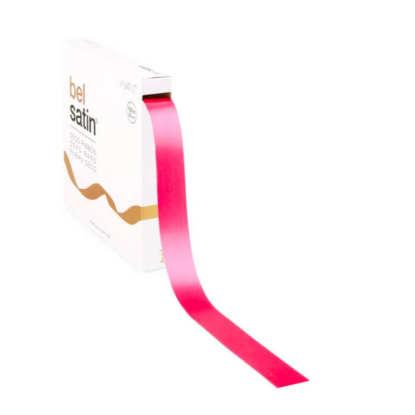 Ribbon 11 – Satin Pink 25 mm