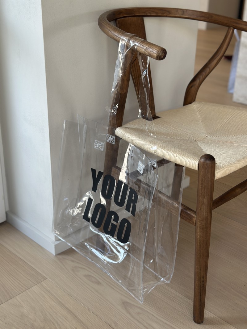RIO BAG - TRANSPARENT - (40x14x40 cm)