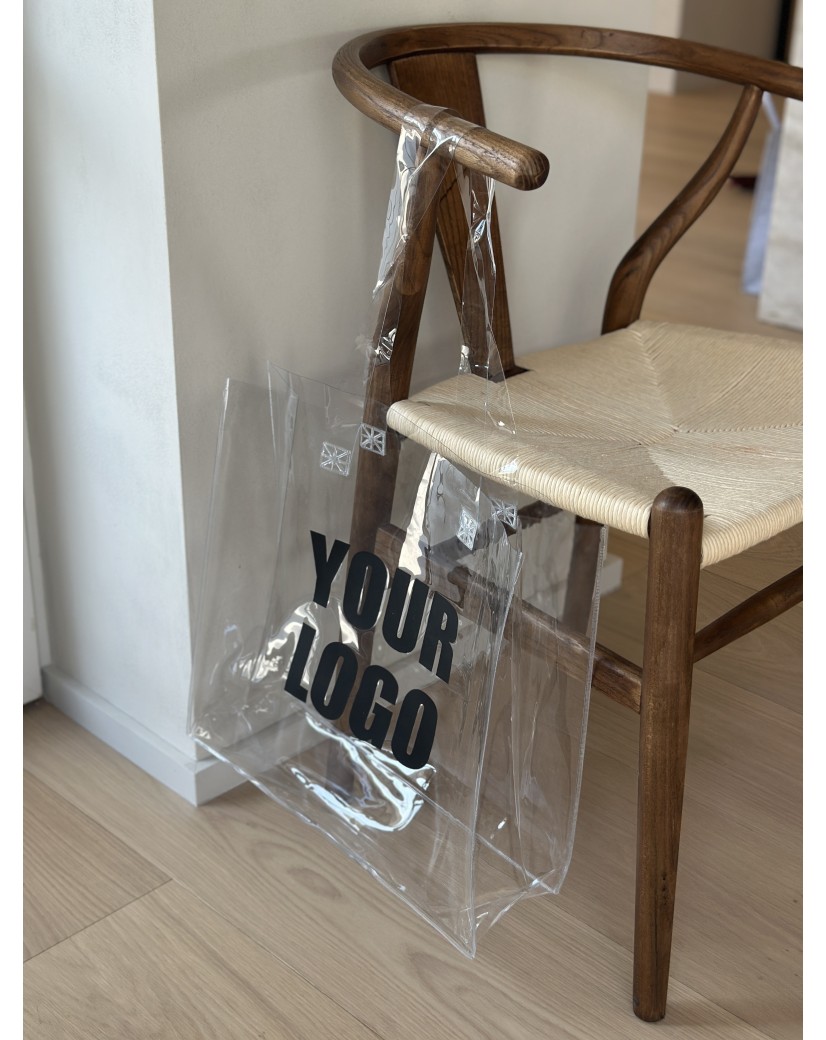 RIO BAG - TRANSPARENT - (40x14x40 cm)