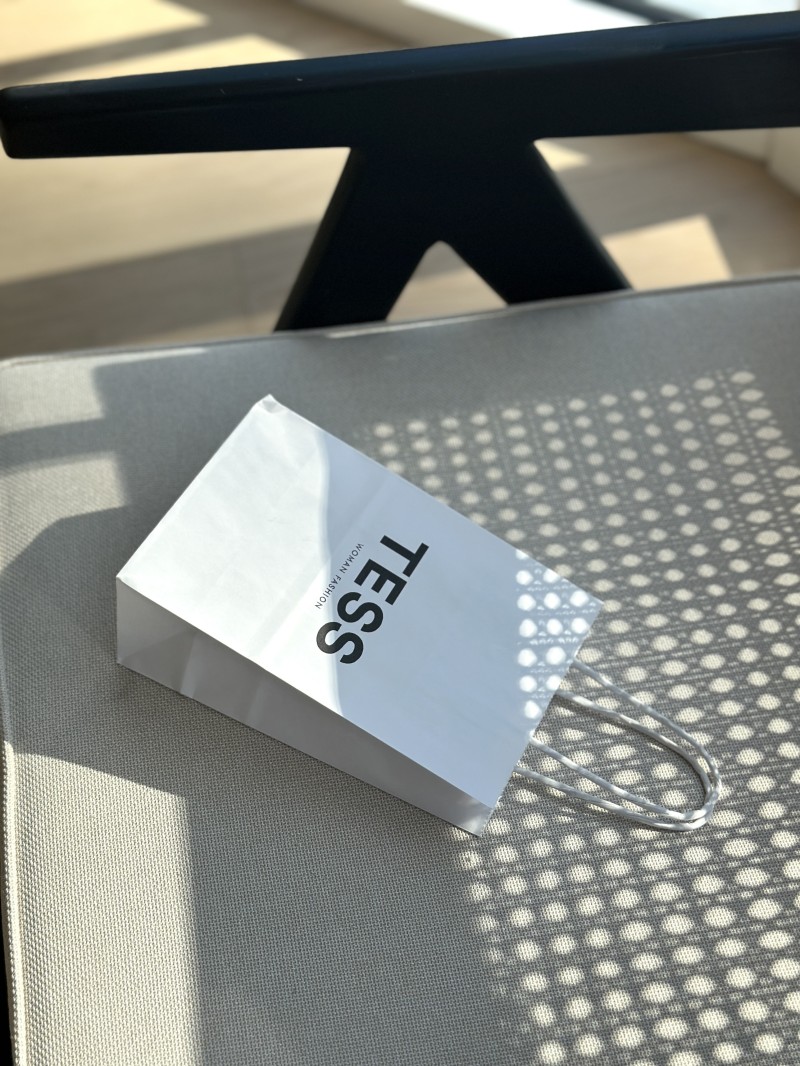 Bolsas de asas retorcidas – Blanco XS (14x8x21cm)