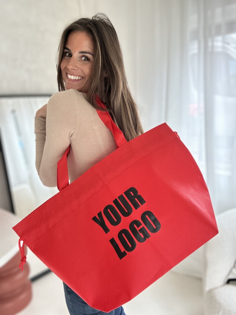 NICE ROT L TASCHEN (58x24x35cm)