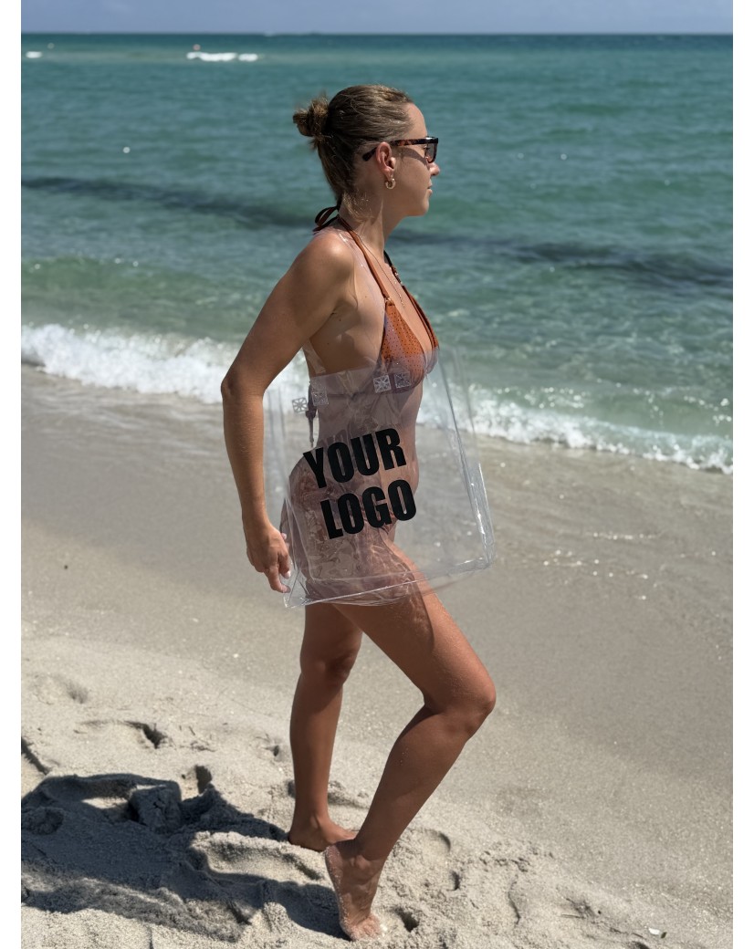RIO BAG - TRANSPARENT - (40x14x40 cm)