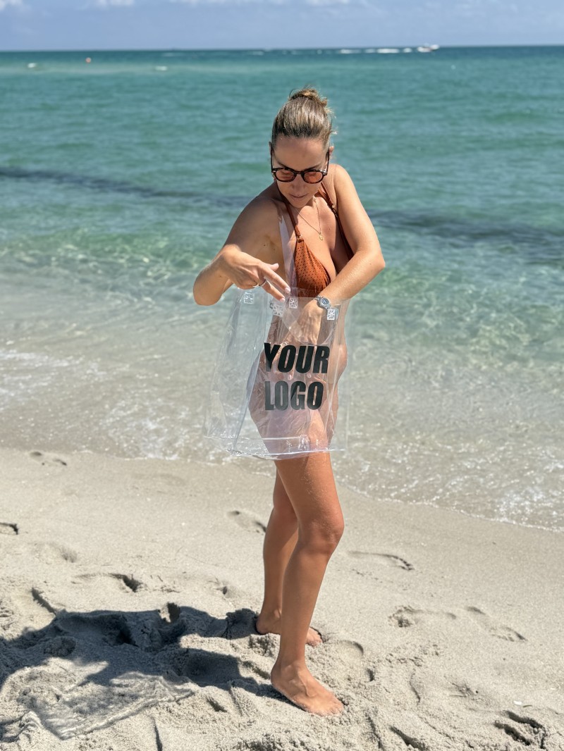 RIO BAG - TRANSPARENT - (40x14x40 cm)