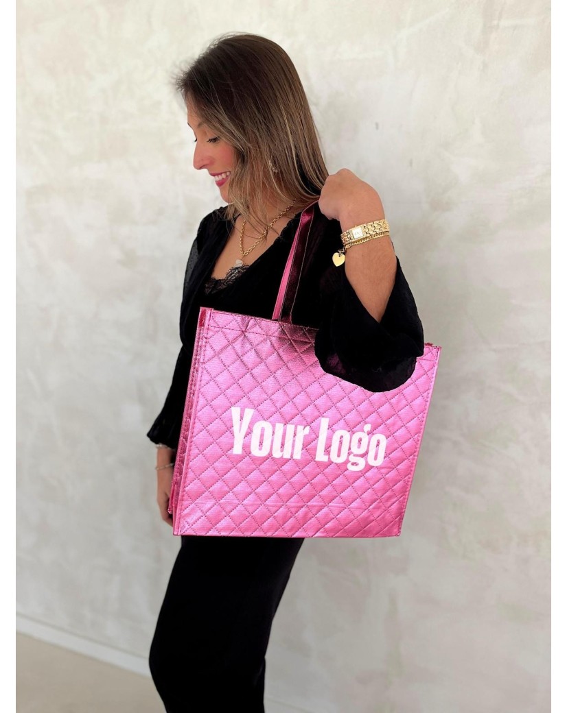 OSLO BAG - ROSE GOLD - (41x12x35 cm)