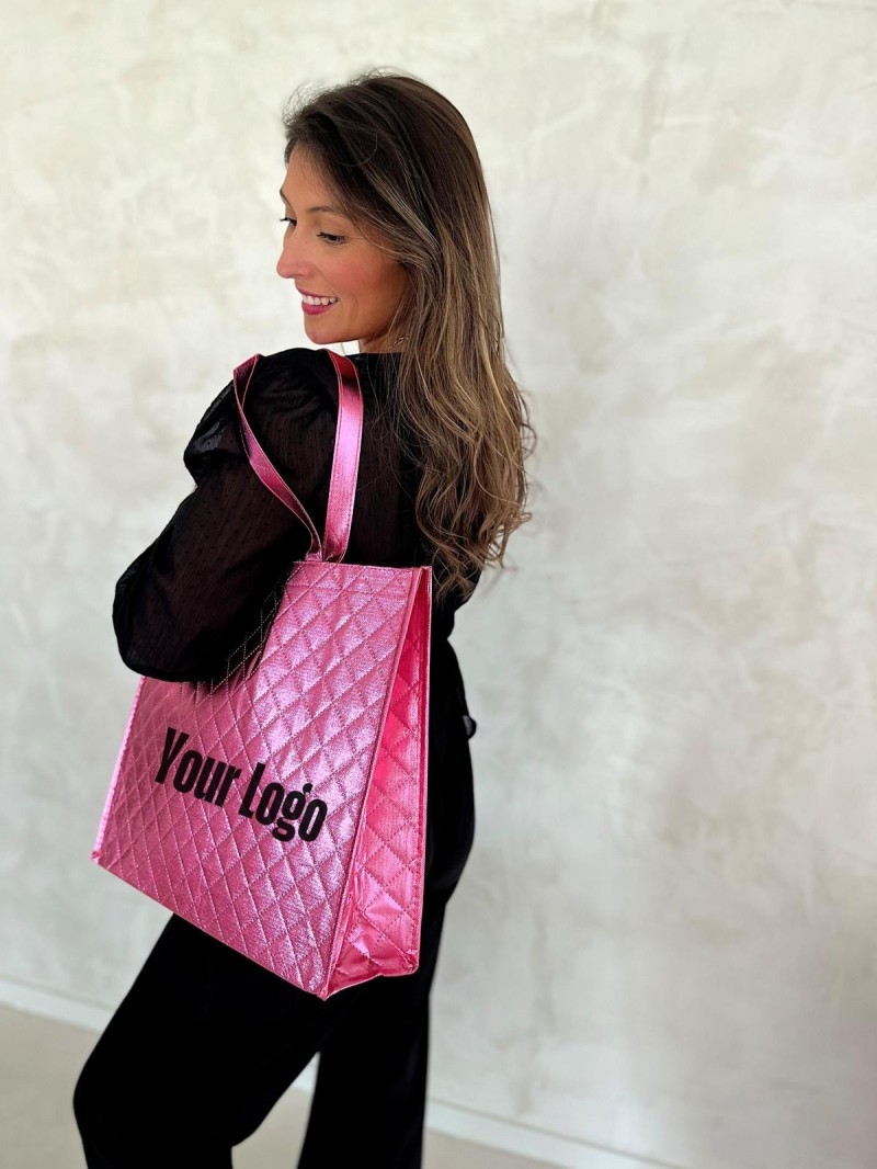 OSLO BAG - ROSE GOLD - (41x12x35 cm)