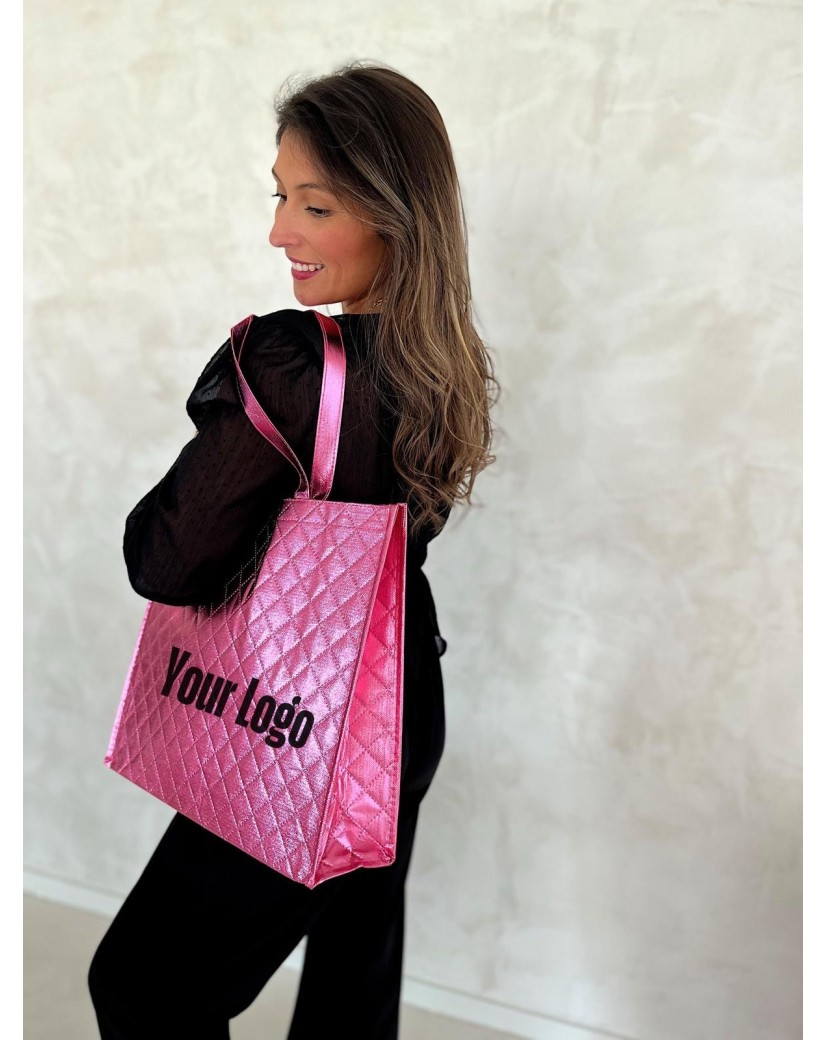 OSLO BAG - ROSE GOLD - (41x12x35 cm)