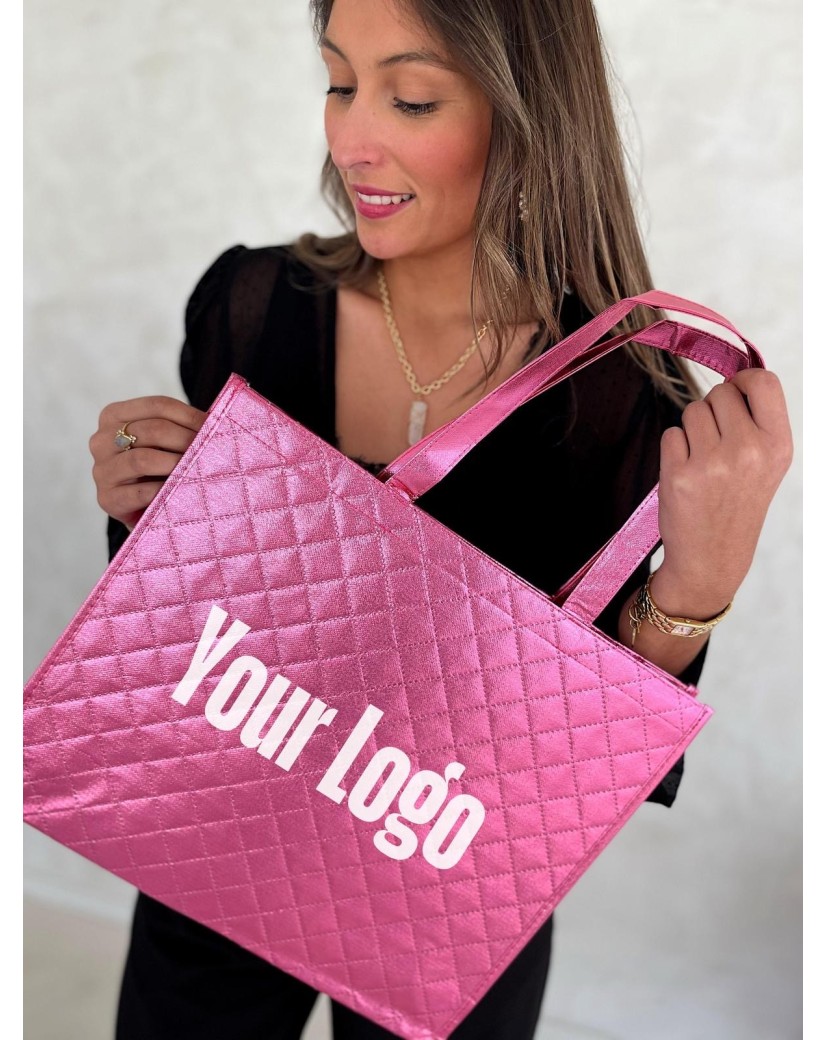 OSLO BAG - ROSE GOLD - (41x12x35 cm)