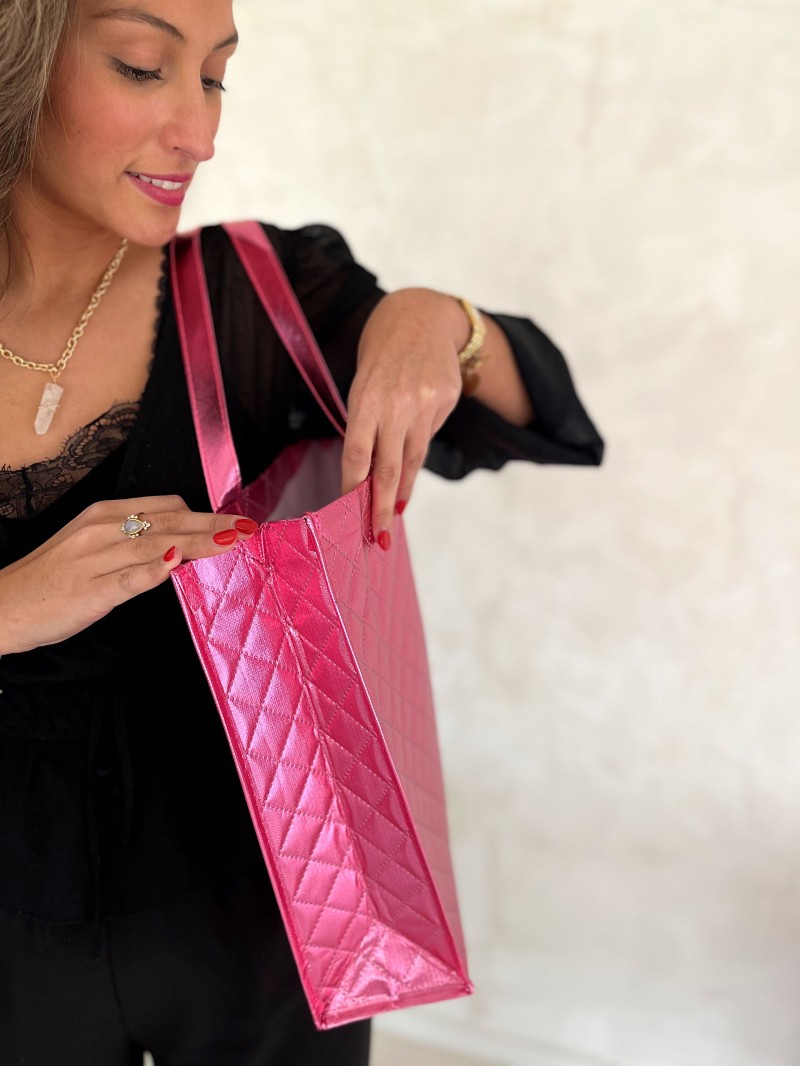 OSLO BAG - ROSE GOLD - (41x12x35 cm)
