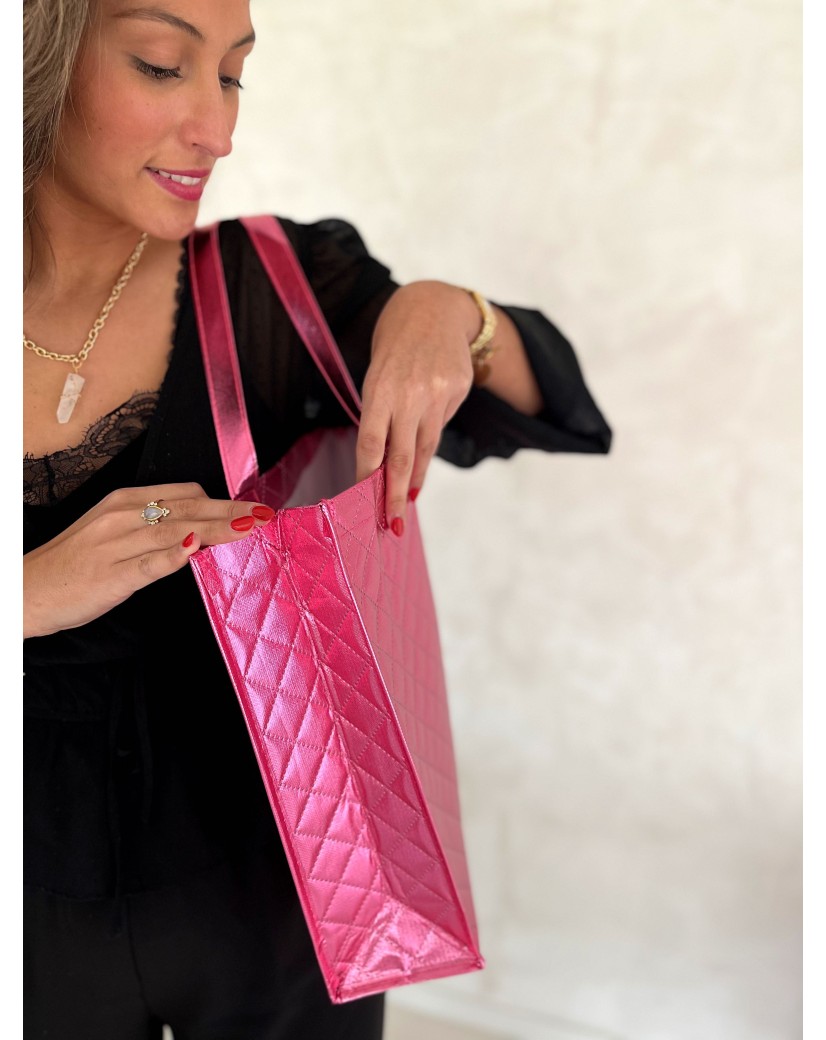OSLO BAG - ROSE GOLD - (41x12x35 cm)