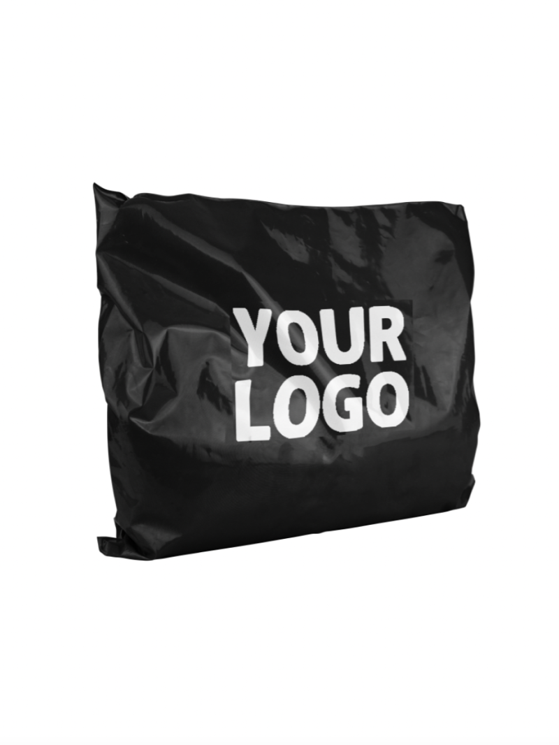 POLYMAILER ZWART - L (50X46CM)