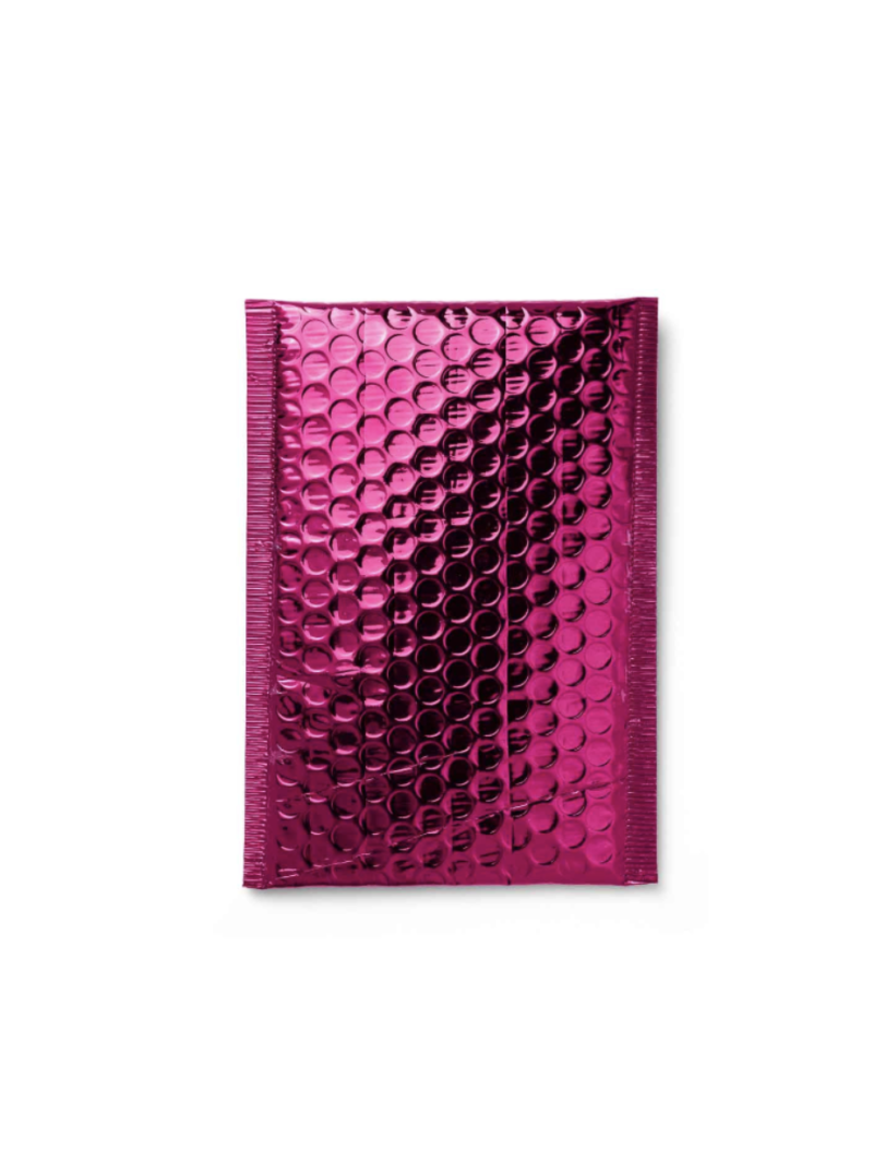 Enveloppes à bulles- Fuchsia taille M