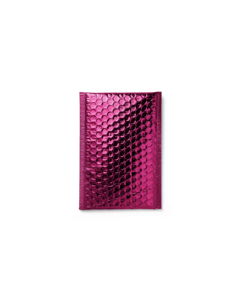 Enveloppes à bulles- Fuchsia taille M