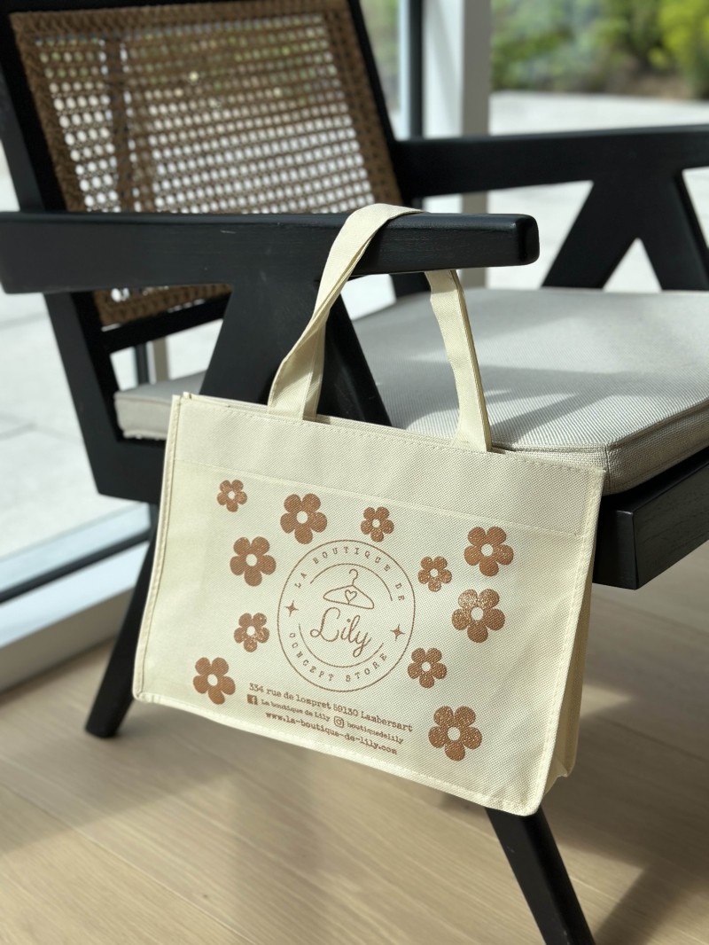 LYON BEIGE BAG - M (35x12x28cm)