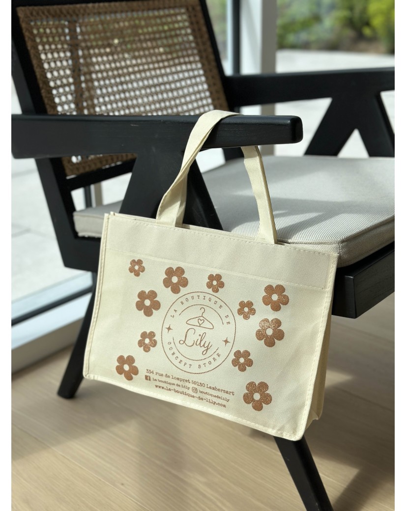 LYON BEIGE BAG - M (35x12x28cm)