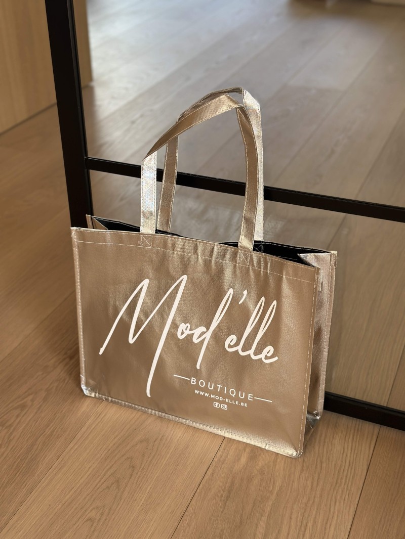 MIAMI BAG - SILVER - (42x12x35 cm)